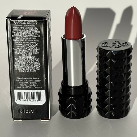 KVD Beauty Kat von D Studded Kiss Lipstick Cathedral Full Size 3.0g .10 oz BNIB - Picture 7 of 13